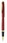 Custom Columbus Fountain Pen-Red Marble, 5.5" L x .50" Diameter, Price/piece