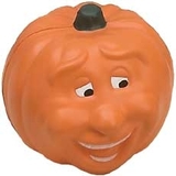 Custom Smiling Pumpkin Stress Reliever