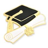 Blank Graduation Cap & Diploma Pin, 1