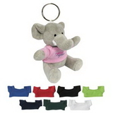 Custom Mini Elephant Key Chain, 3 1/2
