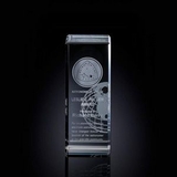Custom Global Achievement Optical Crystal Award (6