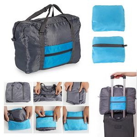 Custom Travel Luggage Foldable Tote Bag, 18" L x 7 3/4" W x 12" H