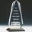 Custom Acrylic Obelisk Trophy, 9" H x 4 1/2" W, Price/piece