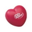Custom Heart Shape Stress Reliever, 3" W x 3" H, Price/piece