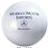 Custom 16" Inflatable Solid White Beach Ball, Price/piece
