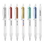 Custom Colorful Series Plastic Ballpoint Pen, 5.31" L x 0.43" W, Price/piece