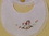 Baby Boutross White Swiss Cotton Bib With Horse, Price/piece