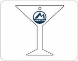 Custom Martini Glass, 3.75