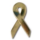 Blank Awareness Ribbon Lapel Pin, 1