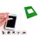 Custom Removable Microfiber Phone Screen Cleaner, 1 1/5" L x 1 1/5" W, Price/piece