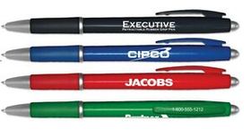Custom Executive Retractable Ball Point Pen, 5 1/2" L