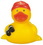 Custom Rubber Pirate Look-Out Duck, 3" L x 3 1/8" W x 3" H, Price/piece