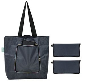 Custom Wallet Style Folding Shopping Bags, 15.75" L x 5.51" W x 13.78" H
