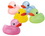 Custom Transparent Color Rubber Duck, 3 3/4" L x 3" W x 2 7/8" H, Price/piece