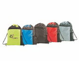 Custom Color Block Drawstring Backpack, 13