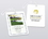 Custom Rectangular Golf Bag Tag (Screen/Pad Print), 3 7/16" W x 4 7/16" H, Price/piece