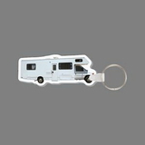 Custom Key Ring & Full Color Punch Tag - Camper Truck