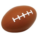 Custom Brown Football Squeezies Stress Reliever