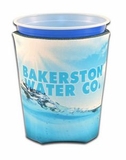 Custom Full Color 16 Oz. Plastic Cup Hugger Beverage Insulator (Sublimated)