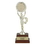 Custom Male Victory Trophy w/2" Medallion Insert (10 3/4"), Price/piece
