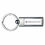 Custom 2 Tone Rounded Rectangle Metal Keyring (engraved), Price/piece