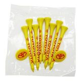 Custom Golf Tee Poly Packet with 8 Tees & 2 Markers