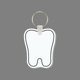 Key Ring & Punch Tag - Wide Tooth