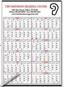 Custom Daily Memo Academic Year-In-View Calendar, 22" W x 32" H