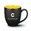 Custom Dereham Mug - 16oz Black/Yellow, Price/piece