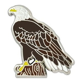 Blank Bald Eagle Pin, 1 1/8