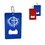 Custom Poker Shaped Bottle Opener Keychain, 3.3" L x 2.1" W, Price/piece
