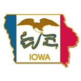 Blank Iowa Pin