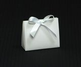 Custom Gloss White Purse Style Gift Bag (4.5