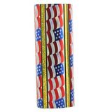 Blank U.S. Flag Oval Plastic Column (2 3/8