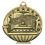 Custom 2" Academic Performance Medal Most Improved In Gold, Price/piece