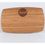 Custom Small Bamboo Cutting Board, 6" W x 10" H x 1/2" D, Price/piece