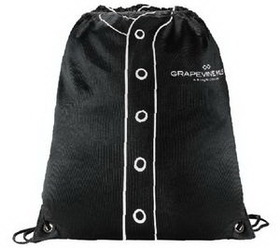 Custom Baseball Jersey Cinch Bag, 17" L x 14" W