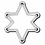 Custom STARBADGE1 - Indoor NoteKeeper&#0153 Magnet, Price/piece