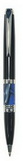 Custom Bel Air Ballpoint Pen w/ Blue Marble Inset
