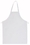 Custom Full Length Apron with 2 Front Pocket, 28" W x 34" L, Price/piece