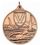 Custom 400 Series Stock Medal (Female Swimming) Gold, Silver, Bronze, Price/piece