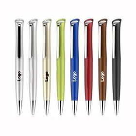Custom Twist Action Ballpoint Pen, 5 1/2" L x 2/5" W