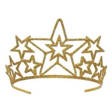 Custom Glittered Metal Star Tiara