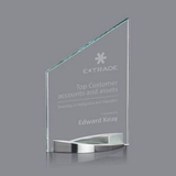 Custom Biagio Award - Starfire/Aluminum 8