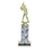 Custom Single Column Baseball Trophy w/Figure (10"), Price/piece