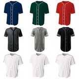 Custom Men's Short Sleeve Baseball Jersey