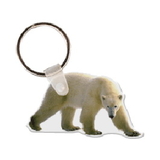 Custom Polar Bear Animal Key Tag