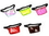 Custom Clear color Fanny Pack, FREE SHIPPING!, 12" L x 6.3" W x 3" H, Price/piece