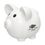 Custom Big White Ceramic Piggy Bank, Price/piece
