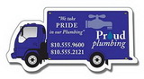 Custom TuffMag Stock 30 Mil Delivery Truck Magnet (4.5